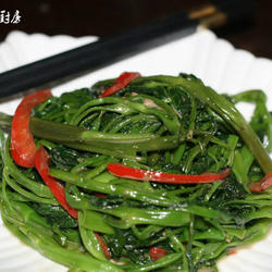 椒丝腐乳通菜的做法[图]