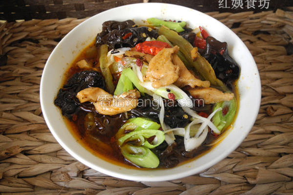 麻辣口福鸡