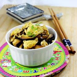 鲜菇炒鸡蛋的做法[图]