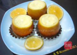 夏天甜品一一香橙蛋挞的做法图解3