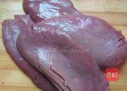 火爆酸辣猪腰的做法图解1