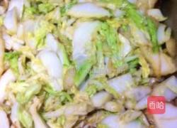 大白菜炒肥肠的做法图解4