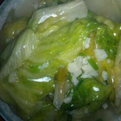 蒜蓉炒西生菜的做法[图]