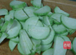虾米丝瓜的做法图解1