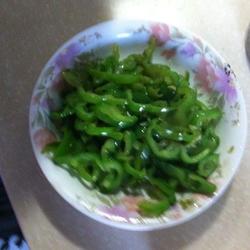 素炒柿子椒丝的做法[图]