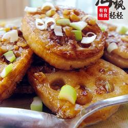 糖桂花酿肉馅藕夹的做法[图]