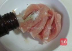 韭菜香干炒肉丝的做法图解2