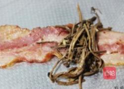 五彩培根茶树菇卷的做法图解10