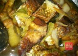 腊鱼炖肉的做法图解4