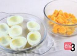 蟹肉魔鬼蛋的做法图解3