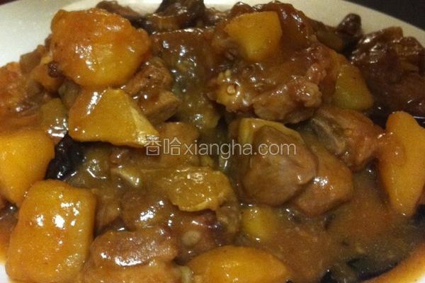 香辣土豆烧排骨