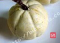 红豆沙南瓜糕的做法图解5