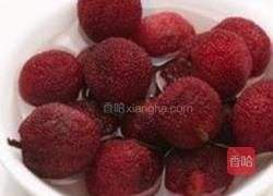 红酒桂花杨梅的做法图解1