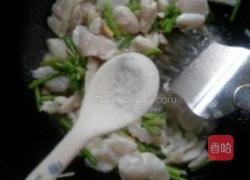 蒜薹炒鱼块的做法图解9