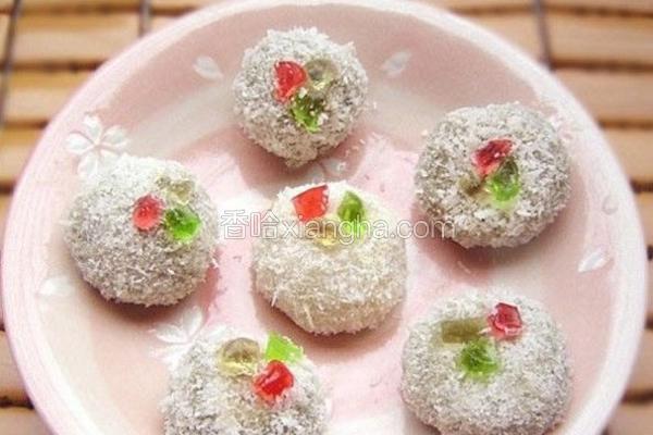 粉可爱的小点心