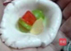 粉可爱的小点心的做法图解4