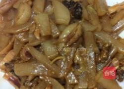 干鱿鱼核桃白萝卜的做法图解6