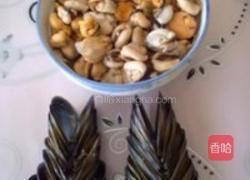 姜汁海虹菠菜的做法图解2