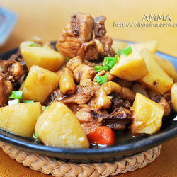 土豆烧鸡腿的做法[图]