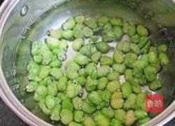茭白蚕豆炒肉片的做法图解4