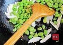 茭白蚕豆炒肉片的做法图解8