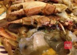 洋葱炒蟹的做法图解3