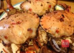 洋葱炒蟹的做法图解4