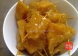 家制牙签肉(鸡肉)的做法图解3