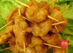 家制牙签肉(鸡肉)的做法图解5