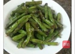 豆豉炒四季豆的做法图解5