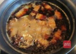 口蘑鹌鹑蛋烧肉的做法图解9