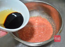 豆渣牛肉饼的做法图解3