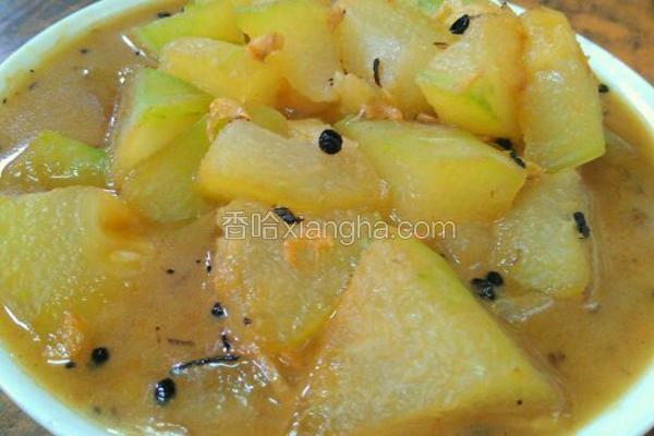 我爱素食…消脂虾米冬瓜…