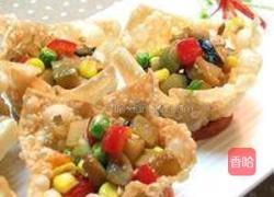 五彩榨菜的做法图解14