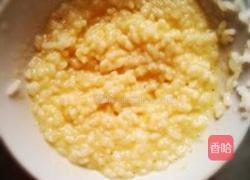 鸡蛋香米饼的做法图解2