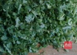 瑶柱茼蒿小豆腐的做法图解3