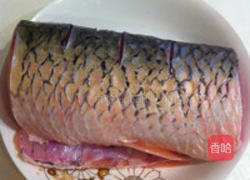 清蒸鱼腩的做法图解2