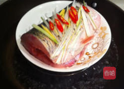 清蒸鱼腩的做法图解5