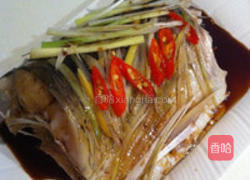 清蒸鱼腩的做法图解6
