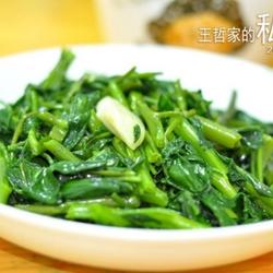 蒜炒空心菜的做法[图]