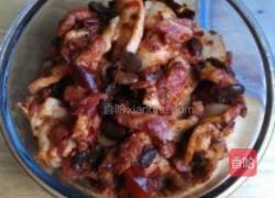 豆瓣酱蒸五花肉的做法图解3