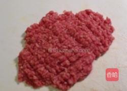 雪菜肉末四季豆的做法图解3