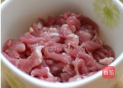 肉丝炒咸菜的做法图解2