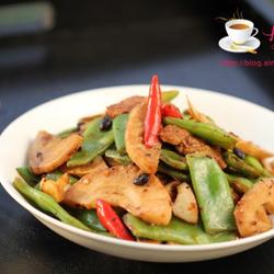 豆豉刀豆肉片的做法[图]