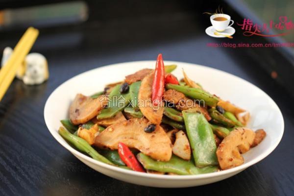 豆豉刀豆肉片