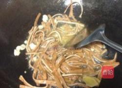 韭黄炒豆干的做法图解2