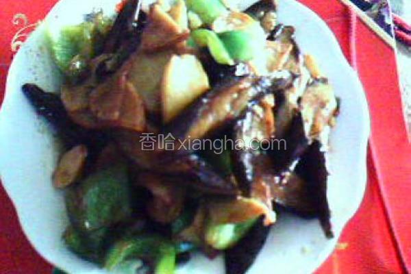 尖椒土豆烧茄子