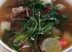 牛排萝卜汤的做法图解5