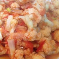 花菜炒番茄的做法[图]