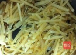白萝卜榨菜秋葵鸡蛋饼的做法图解5
